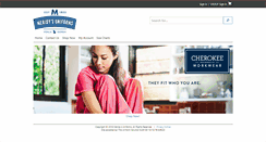 Desktop Screenshot of meridys-cherokee.com